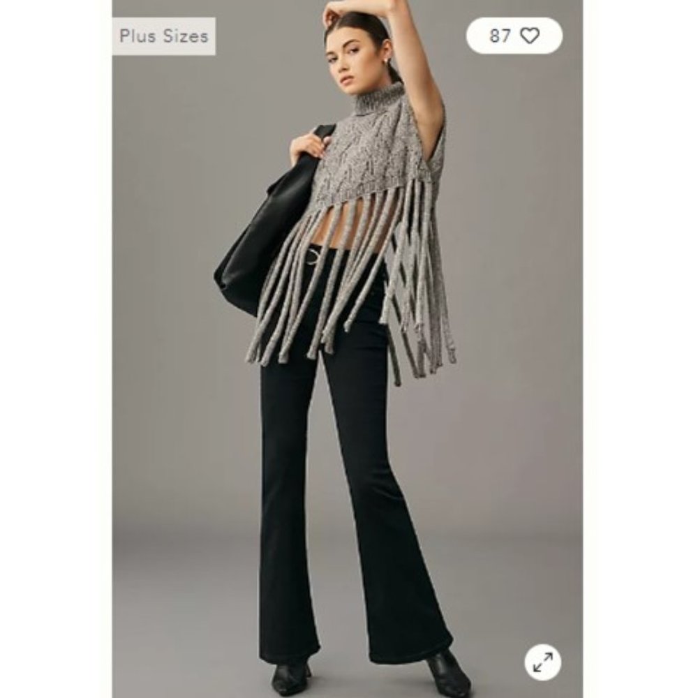 NWT-Anthropologie Pilcro The Icon Flare Jeans in Sagitta - 34